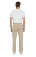 Men's Casual Elastic Waist Denim & Twill Pull on Jeans Pants