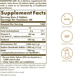 Solgar Extra Strength Glucosamine Chondroitin MSM with Ester-C, 180 Tablets (60 Servings)