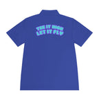 Tee-bone - Golf Polo Shirt with 'Tee It High, Let It Fly' Design