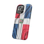 Dominican Republic Flag Magnetic Impact Resistant Phone Case