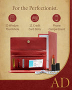 Trifold Clutch With Removable Checkbook Holder