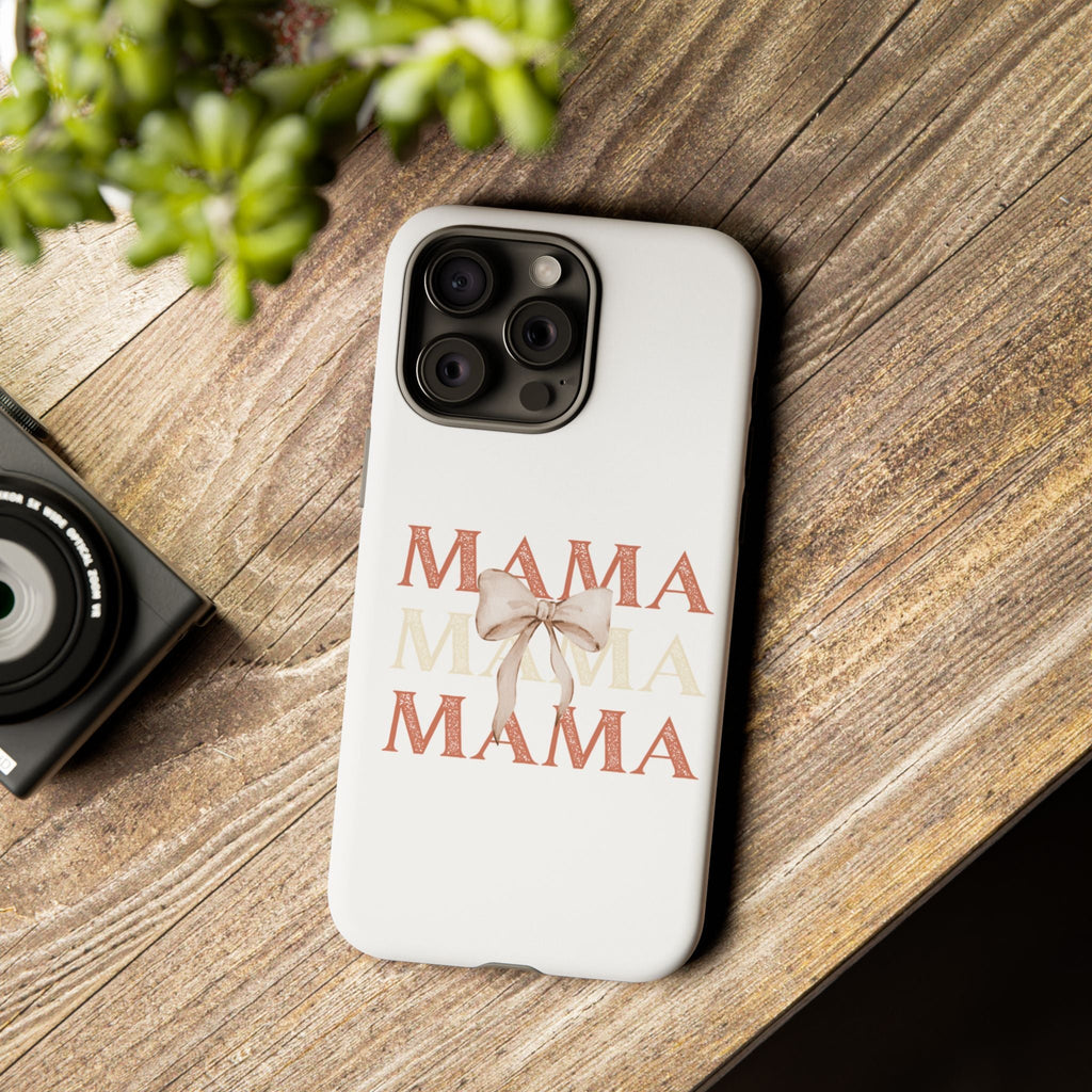 Phone Case - Mama Bow Ultimate Tough Case for Busy Moms