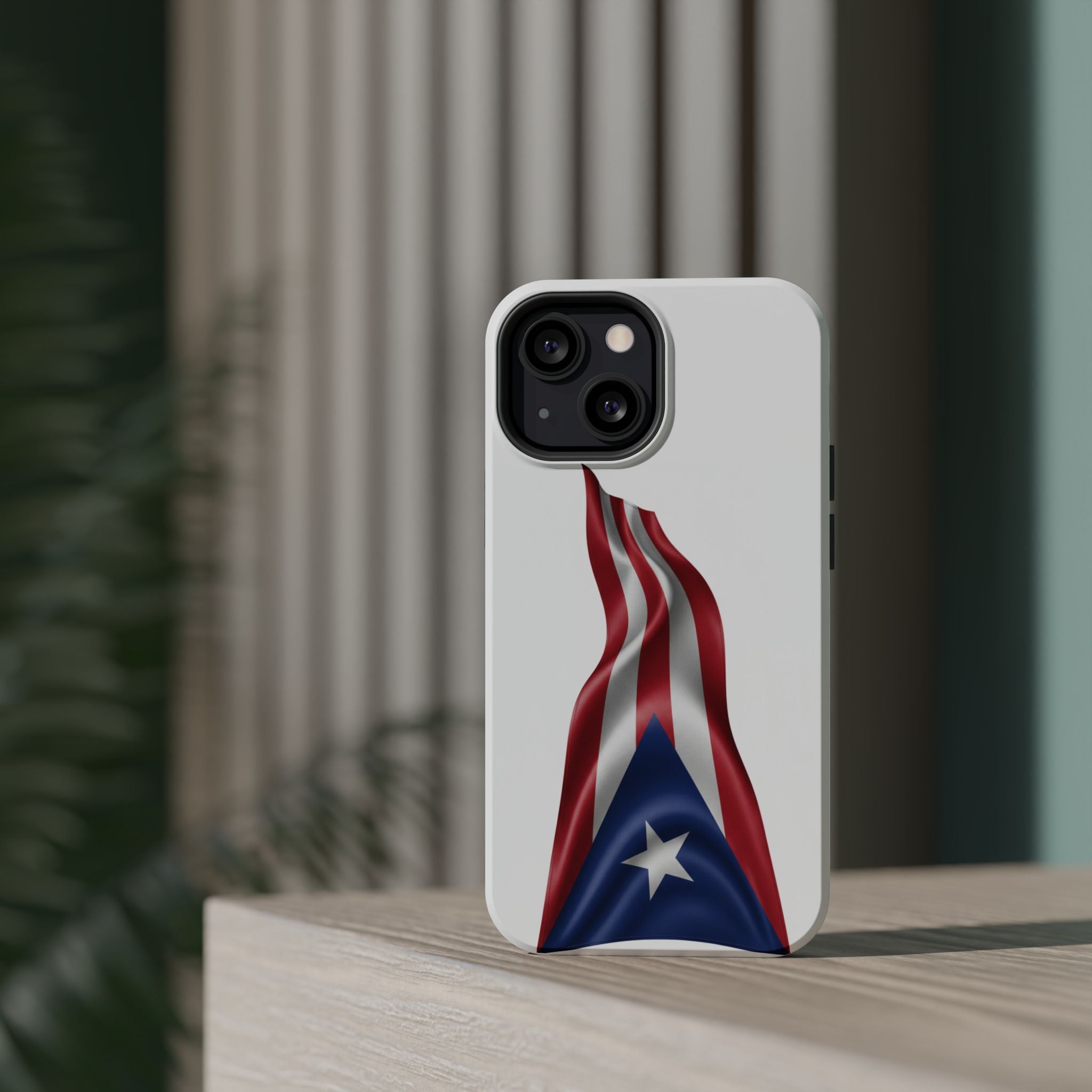 Puerto Rico Flag Magnetic Impact Resistant Phone Case