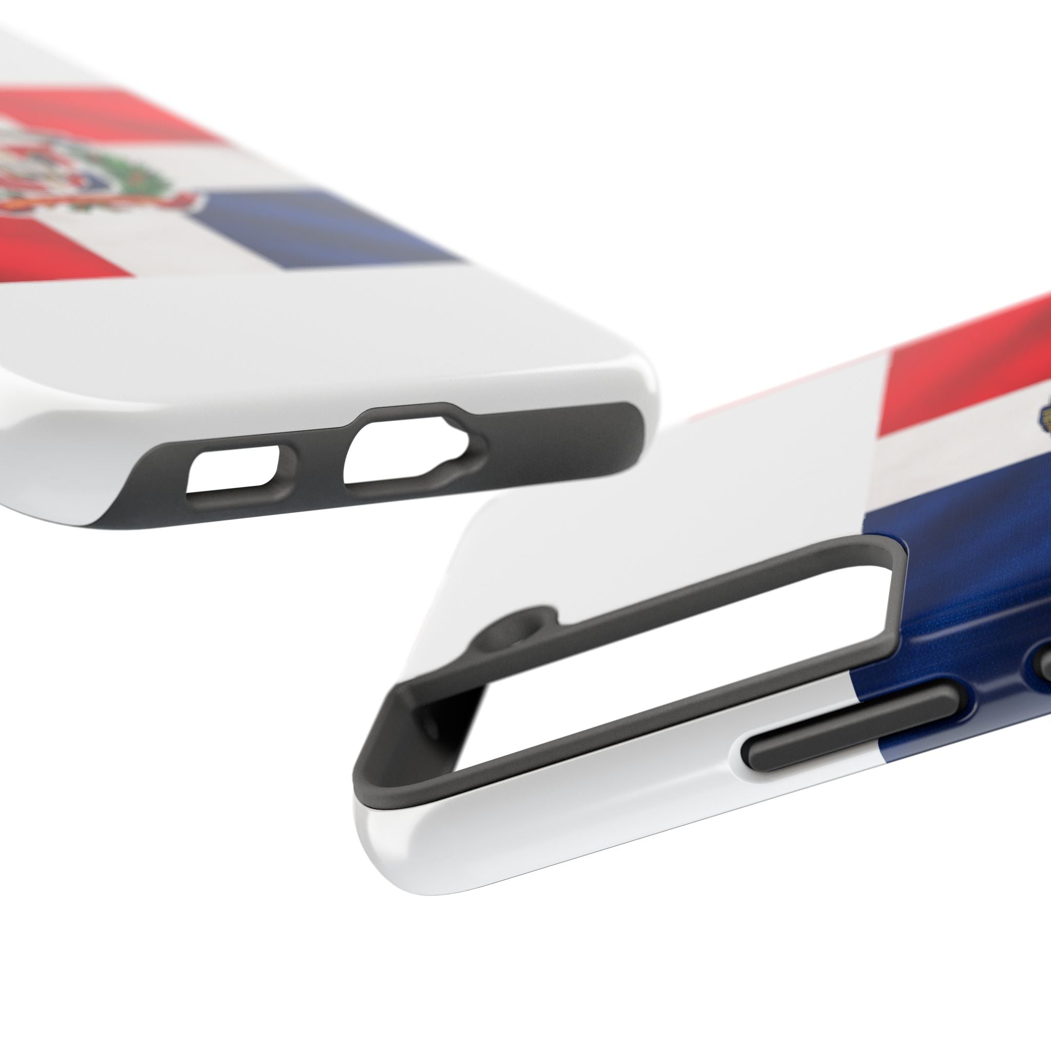 Dominican Flag Tough Phone Case Protective Patriotic Phone Cover