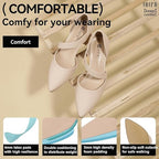 IDIFU Womens Size 6 Tan 2.5" Block Heel Closed Pointy Toe Cross Strap Shoes