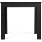 Wooden Square Patio Coffee Bistro Table