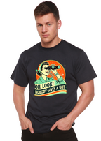 Funny Retro Woman Unisex Bamboo/Cotton Graphic T-Shirt