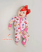 Custom Name God says I am Butterfly Bamboo Convertible Zippy