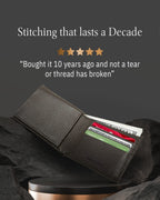 Bifold Wallet With Flip-Up ID Window