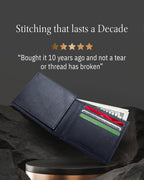 Bifold Wallet With Flip-Up ID Window