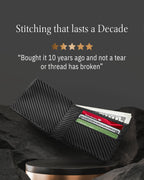 Bifold Wallet With Flip-Up ID Window