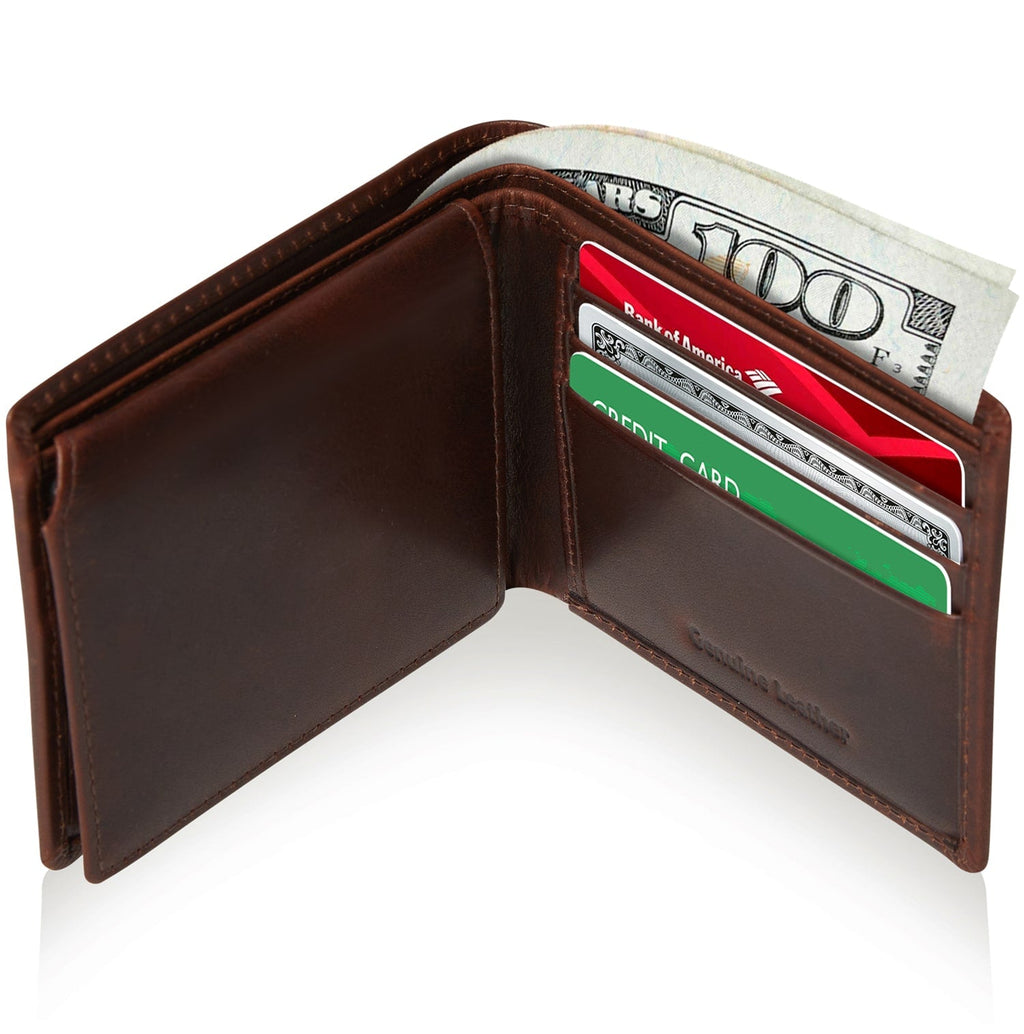 Leather Bifold Wallet