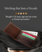 Bifold Wallet With Flip-Up ID Window