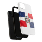 Dominican Flag Tough Phone Case Protective Patriotic Phone Cover