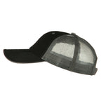 Big Size Garment Washed Cotton Twill Mesh Cap
