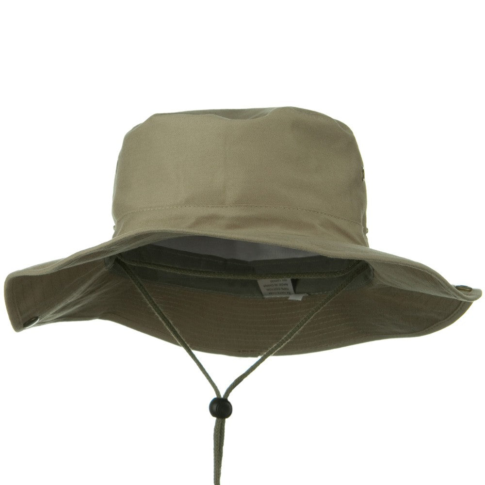 Extra Big Size Brushed Twill Aussie Hats
