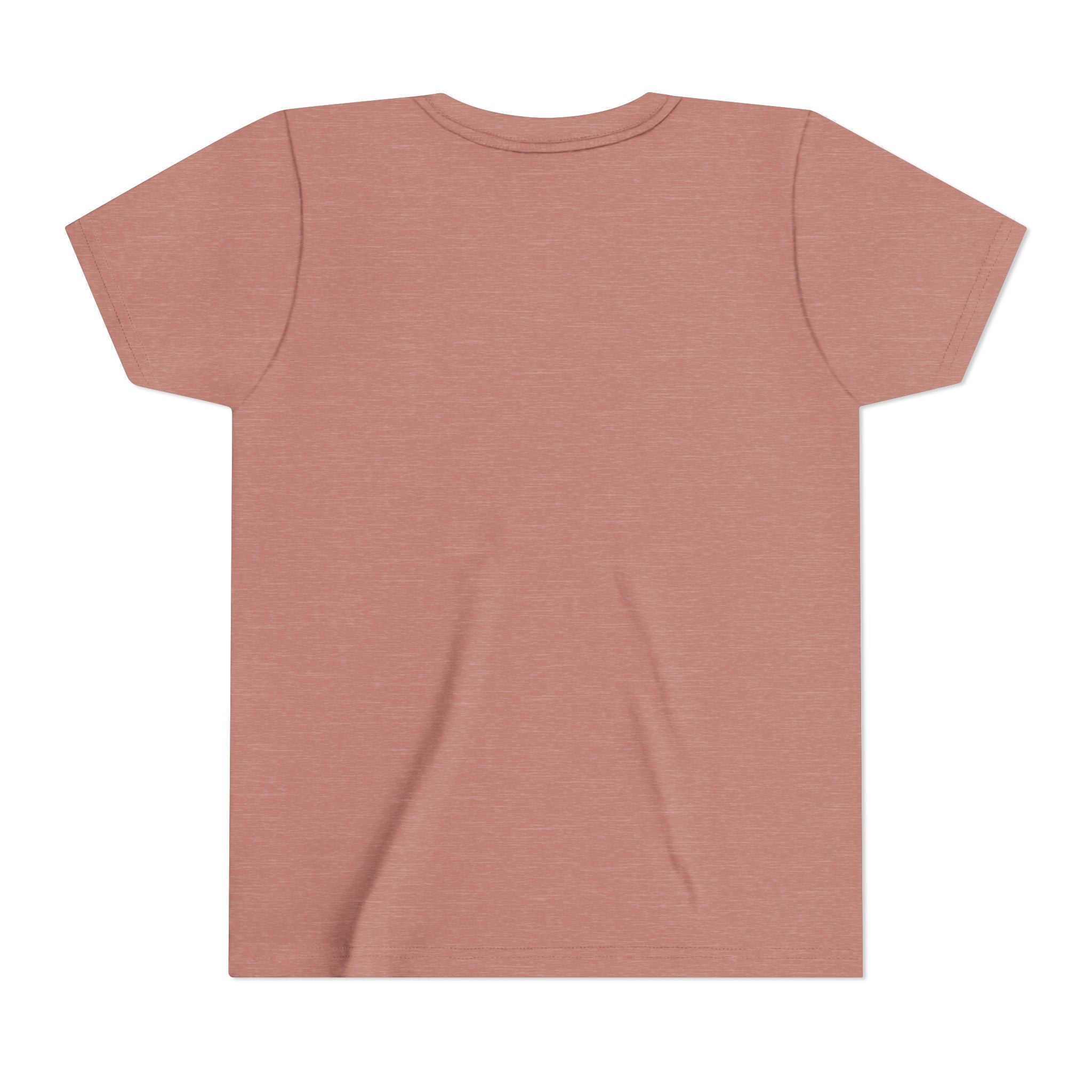 Youth Tee — "Punch Love" Monkey Hugging Pink Teddy Cute Kids Valentine Shirt