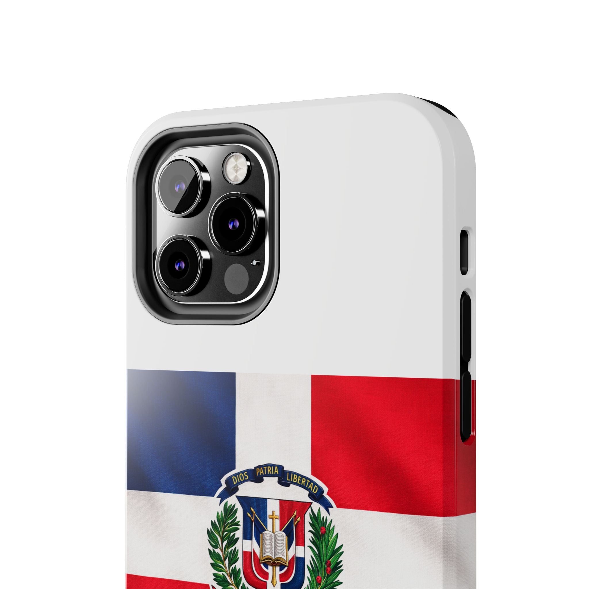 Dominican Flag Tough Phone Case Protective Patriotic Phone Cover
