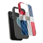 Dominican Republic Flag Magnetic Impact Resistant Phone Case