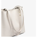 Genuine leather large hobo bag for women commuter bucket bag 5558