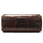 First Layer Cowhide Retro Large-capacity Travel Bag