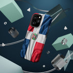 Dominican Republic Flag Magnetic Impact Resistant Phone Case