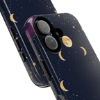Moon Phases Phone Case — Celestial Night Sky iPhone Case