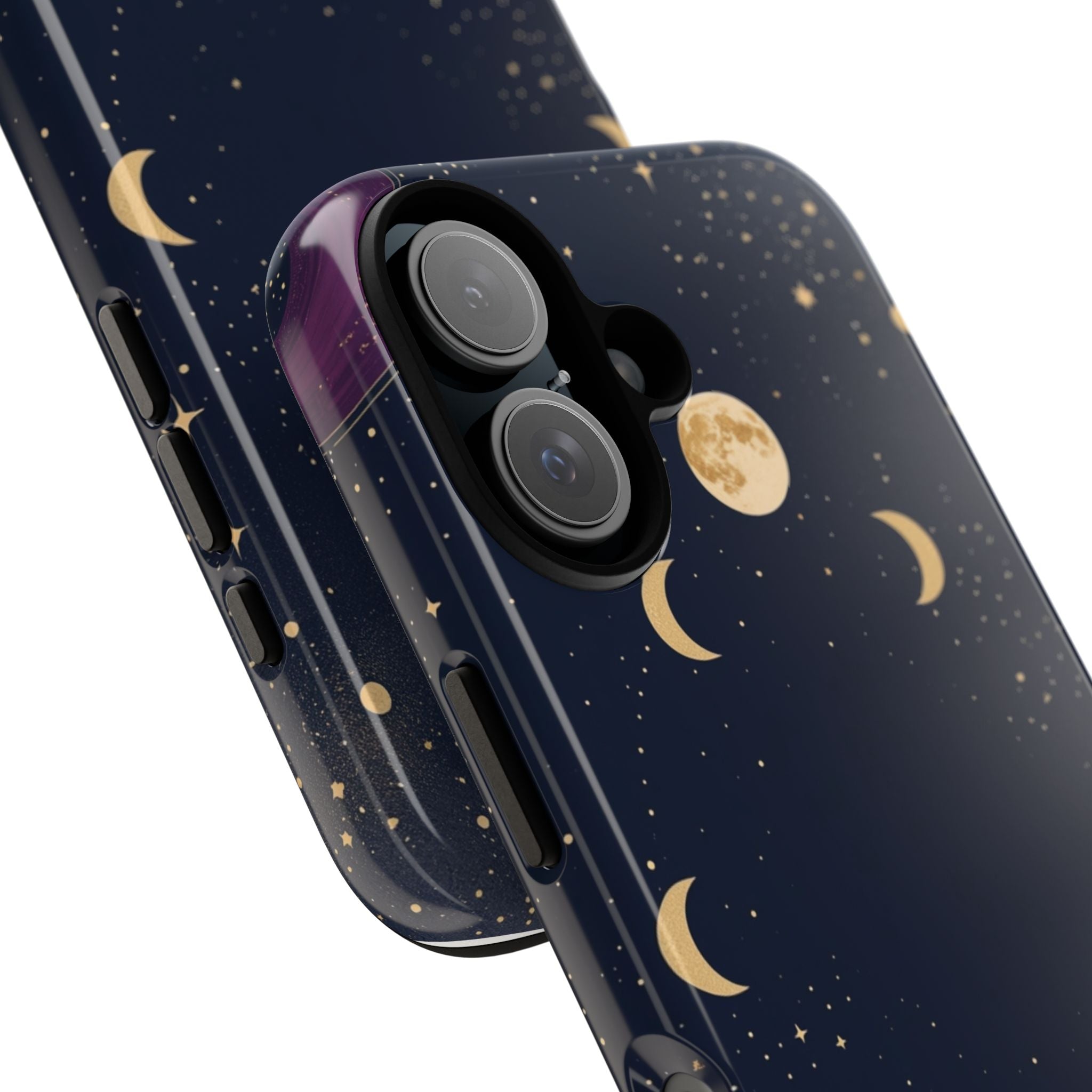 Moon Phases Phone Case — Celestial Night Sky iPhone Case