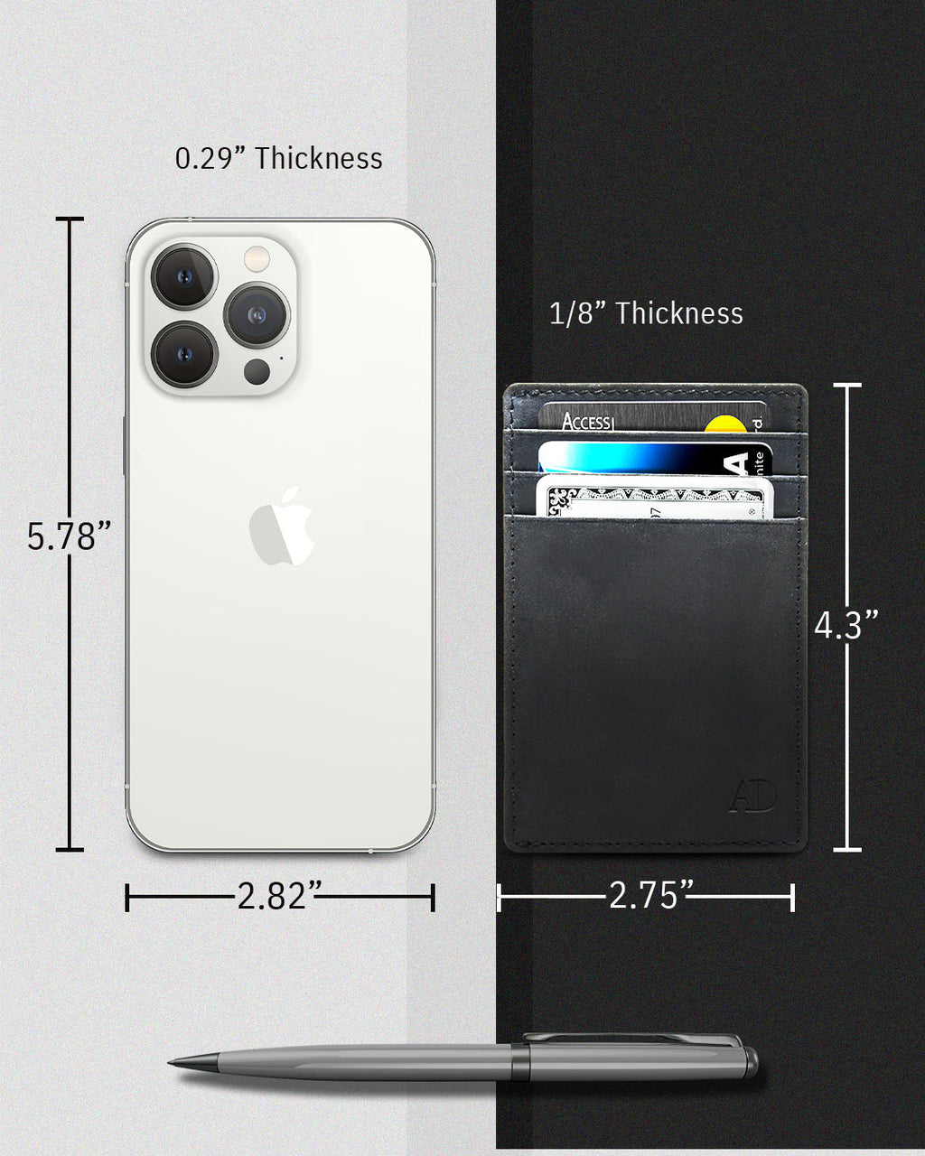 Slim Minimalist Card Holder