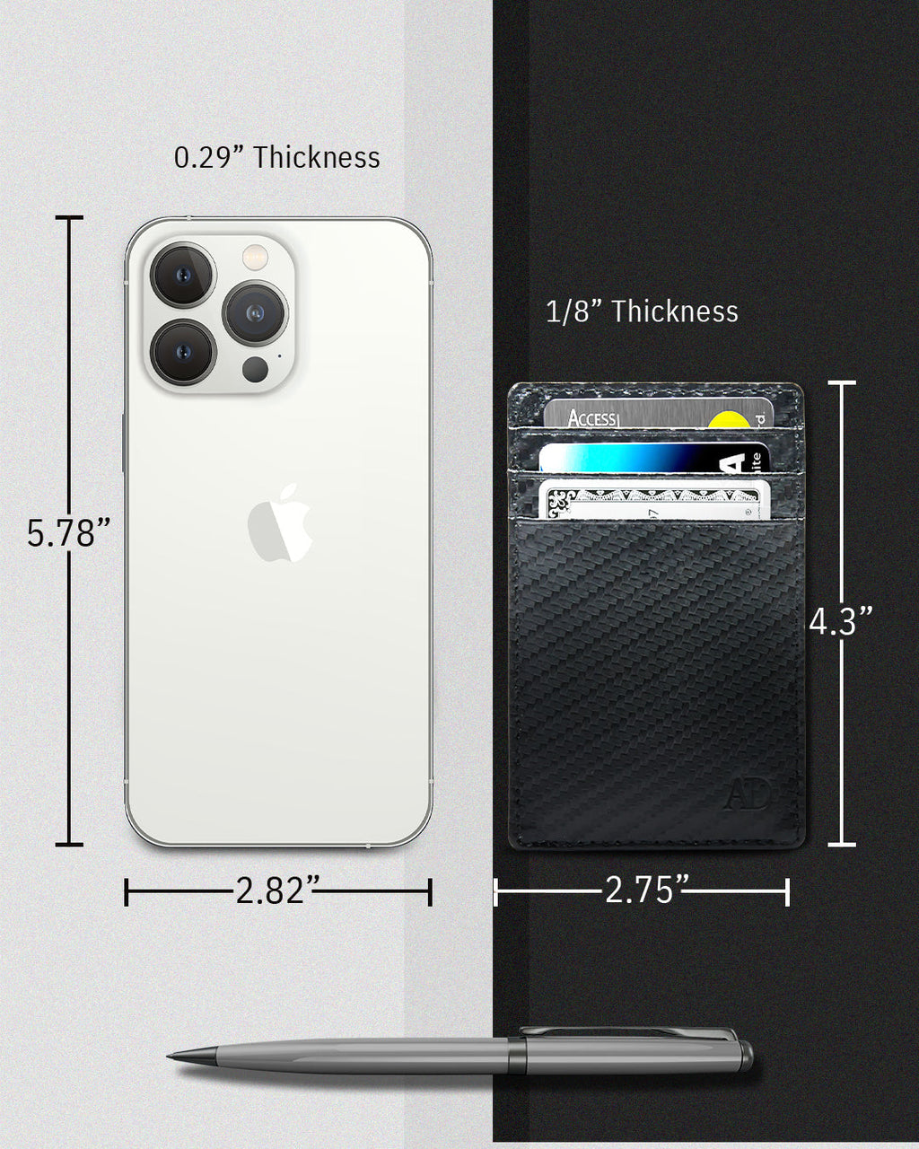 Slim Minimalist Card Holder
