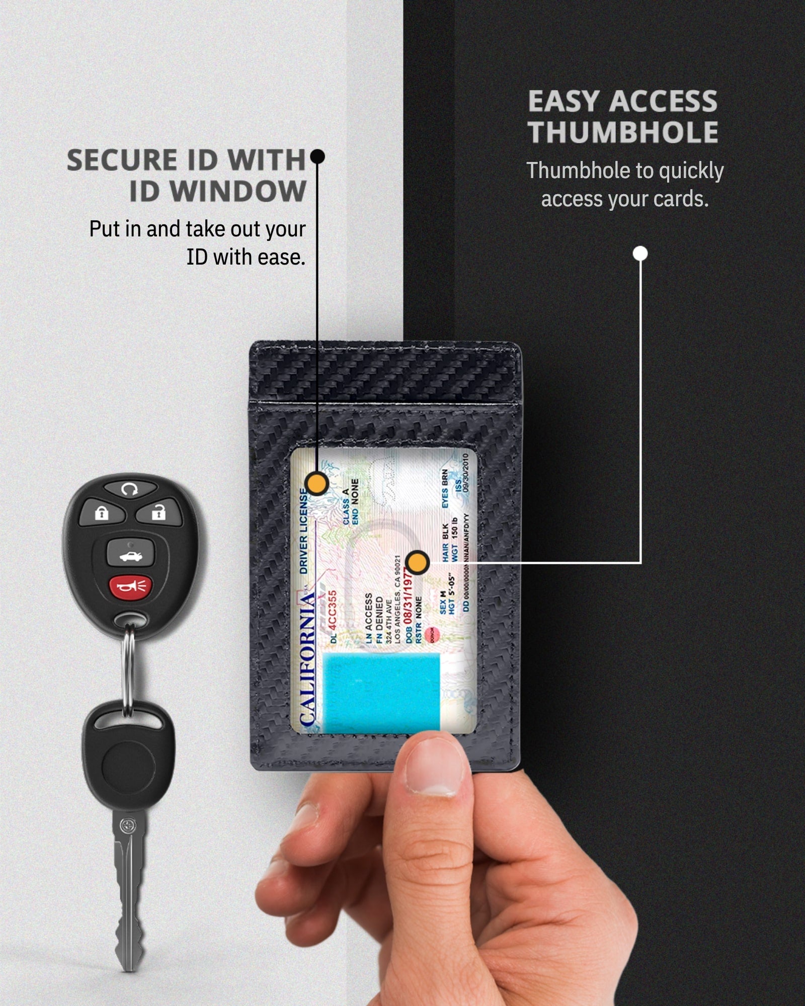 Slim Minimalist Card Holder