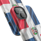 Dominican Republic Flag Magnetic Impact Resistant Phone Case