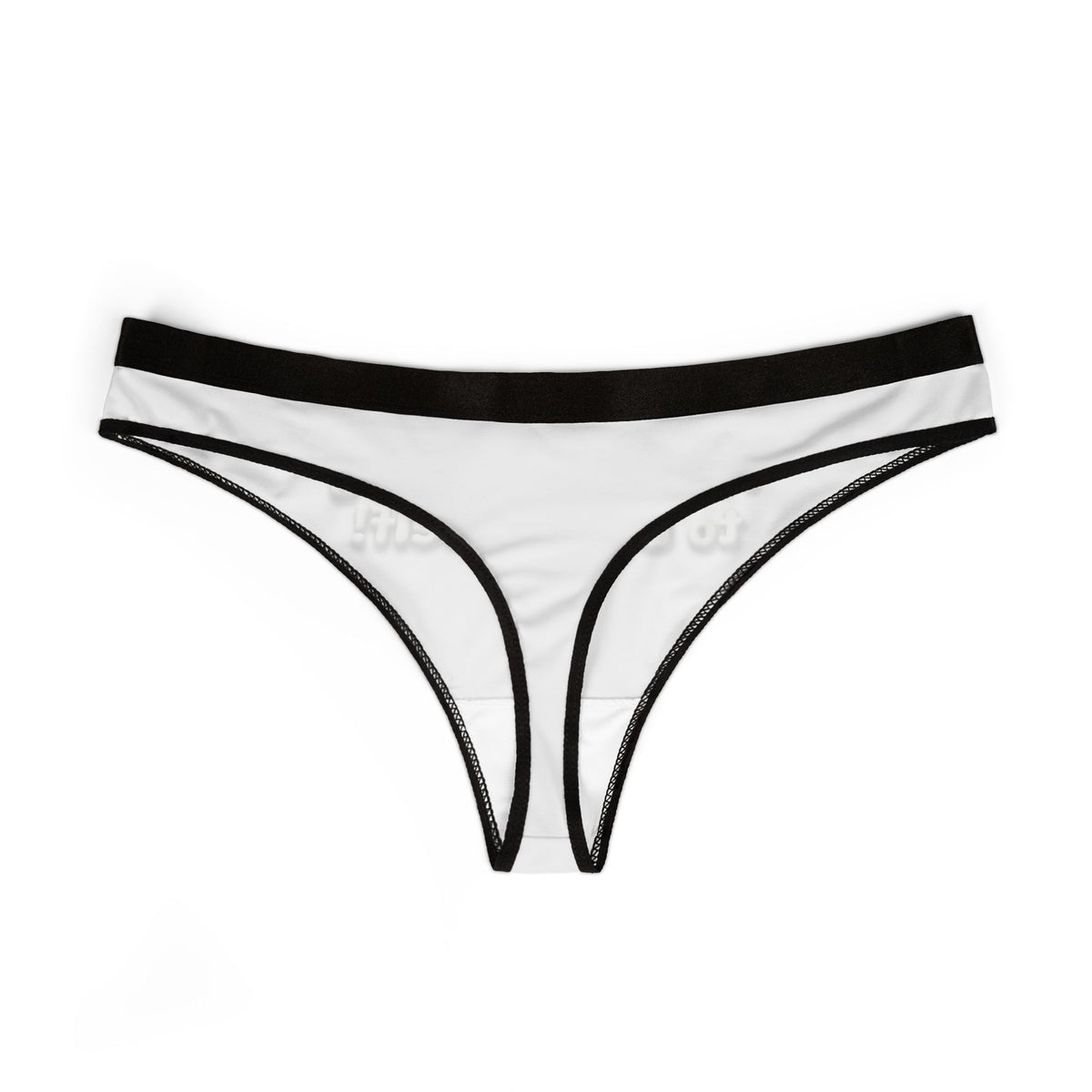 Women's Thong  This Is Not Going To Unzip Itself Funny Lingerie