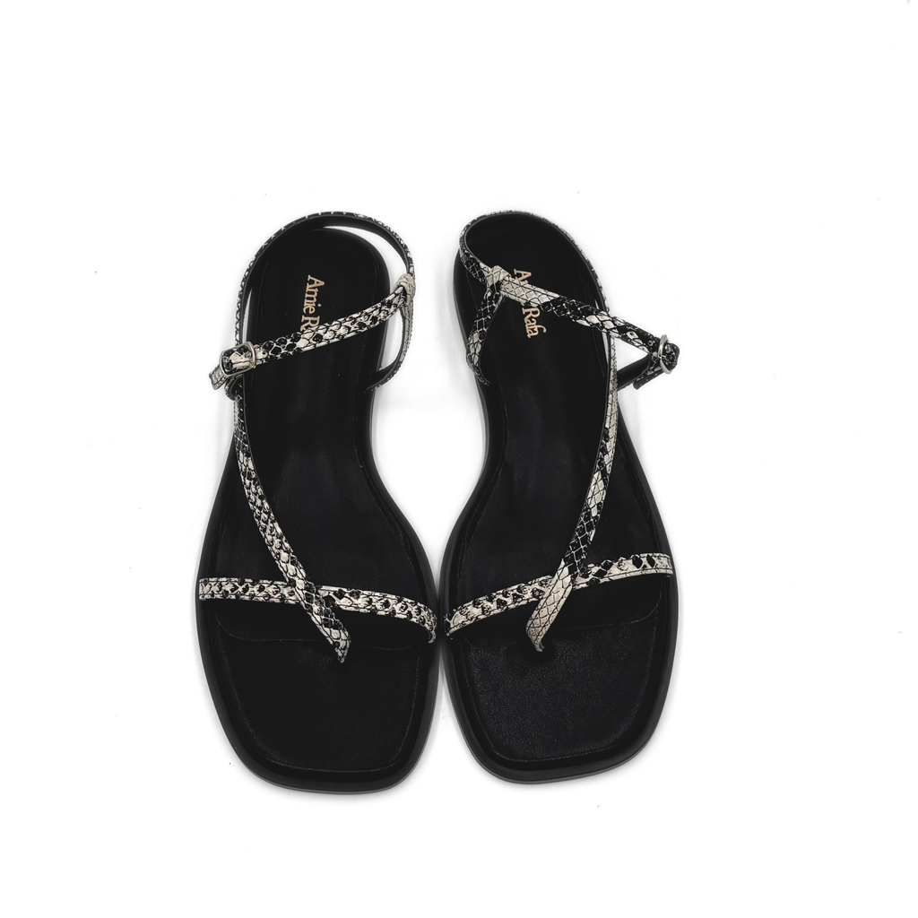 Maxy Asymmetric T-Strap Sandal