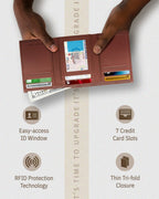 Trifold Wallet With ID Window