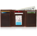 Leather Trifold Wallet