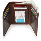Leather Trifold Wallet