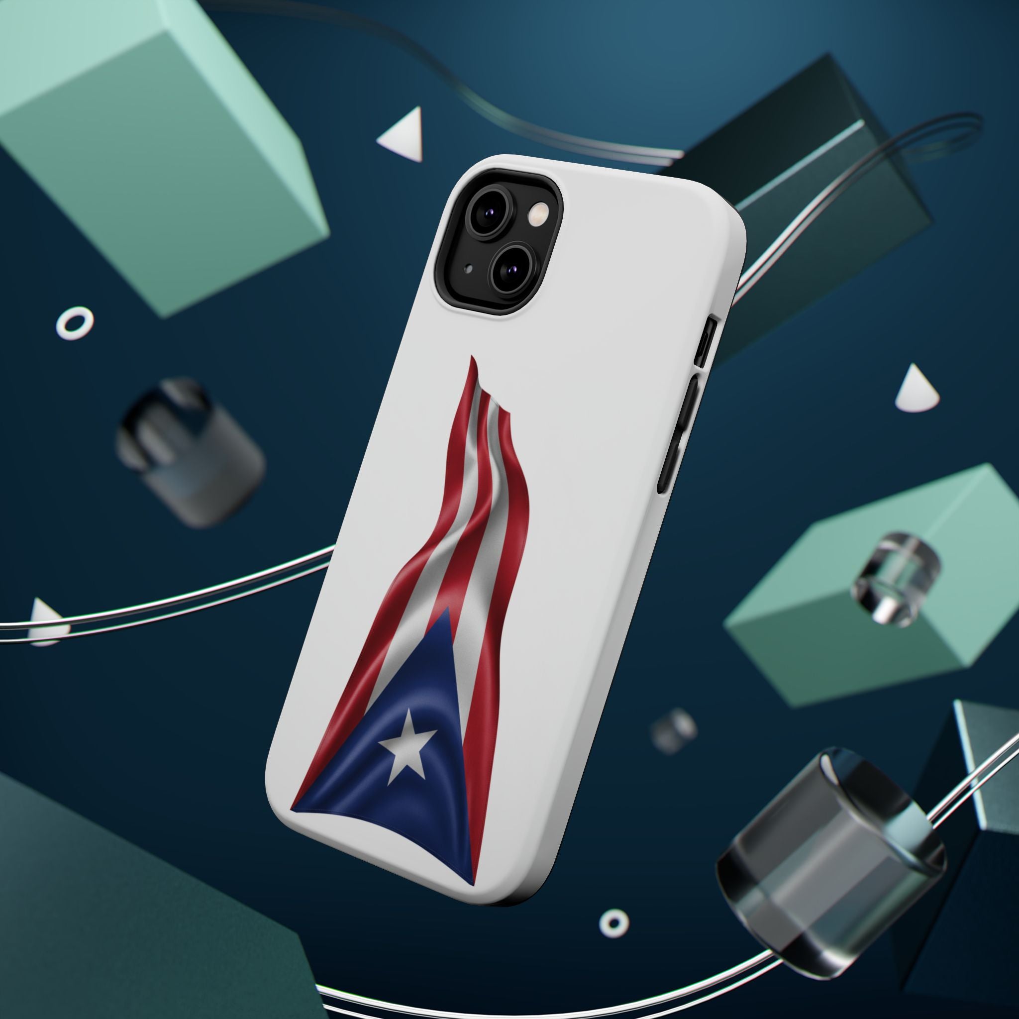 Puerto Rico Flag Magnetic Impact Resistant Phone Case