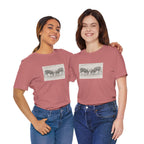 Nature-Inspired Bucks Sparing Unisex Tee with Stag Design, Wilderness Shirt, Forest Lover Gift, Adventure Tee, Unique Outdoor Apparel