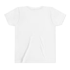 Youth Tee — "Punch Love" Monkey Hugging Pink Teddy Cute Kids Valentine Shirt