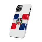 Dominican Flag Tough Phone Case Protective Patriotic Phone Cover