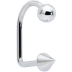 14G Stainless Steel LIPPYLOOP Ball Spike Labret