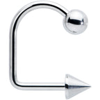 14G Stainless Steel LIPPYLOOP Ball Spike Labret