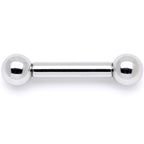 10G Stainless Straight Steel Barbell 1/2 5mm
