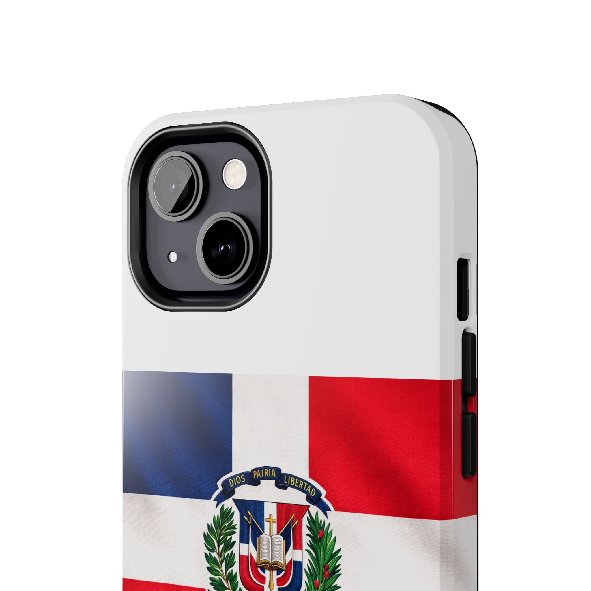 Dominican Flag Tough Phone Case Protective Patriotic Phone Cover