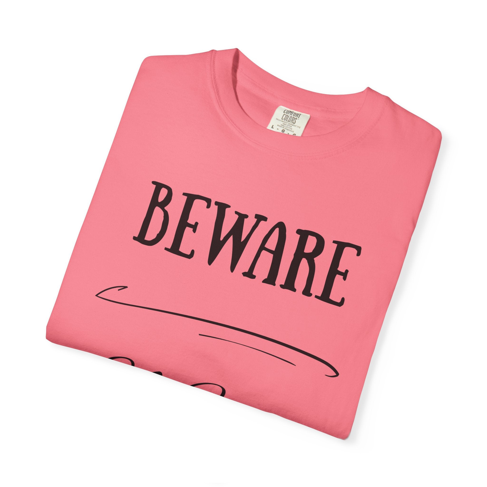 Unisex Graphic Tee - "Beware No Filter" T-shirt, Casual Wear, Gift Idea, Everyday Style, Statement Shirt