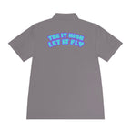 Tee-bone - Golf Polo Shirt with 'Tee It High, Let It Fly' Design