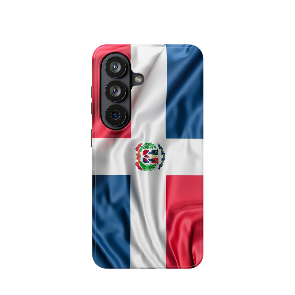 Dominican Republic Flag Magnetic Impact Resistant Phone Case