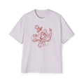 Ocean-Inspired Oversized Tee for Men, Stylish Sea Creature Shirt, Relaxed Fit, Perfect for Beach Days, Casual Wear, Gift for Seafood Lovers