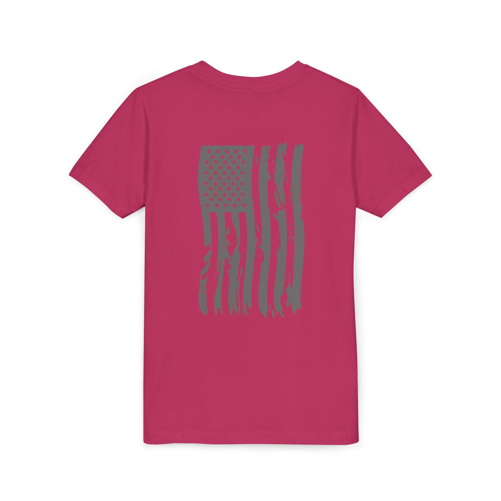 Youth - 'Paws for Freedom' Unisex Classic Tee - Celebrate Pets & Patriotism